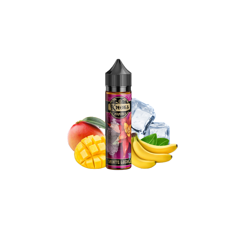 E-liquide Sainte Lucia 50 ML - Knoks Caraïbes