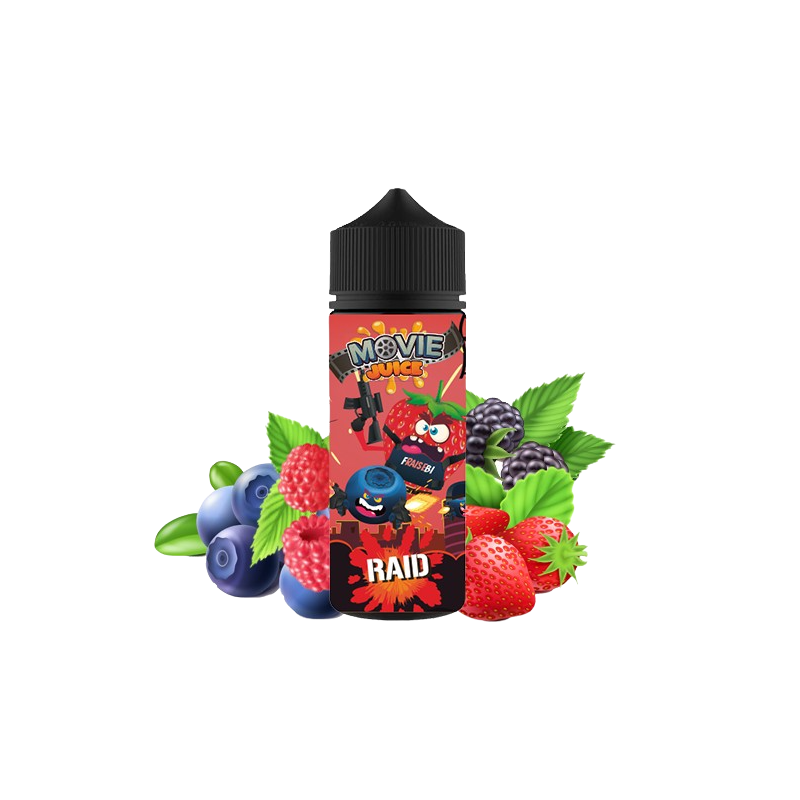 Raid 100 ml - Movie Juice - Secret's LAb Raid 100 ml - Movie Juice - Secret's LAb
