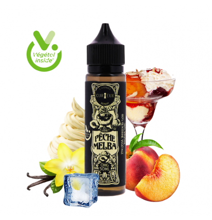 Pêche Melba 50ml - Dessert - Curieux