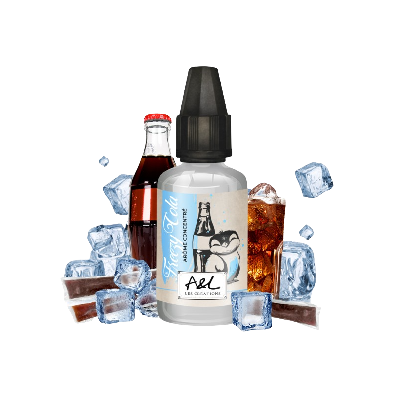 Concentré Freezy Cola 30 ml - Les Créations - A&L