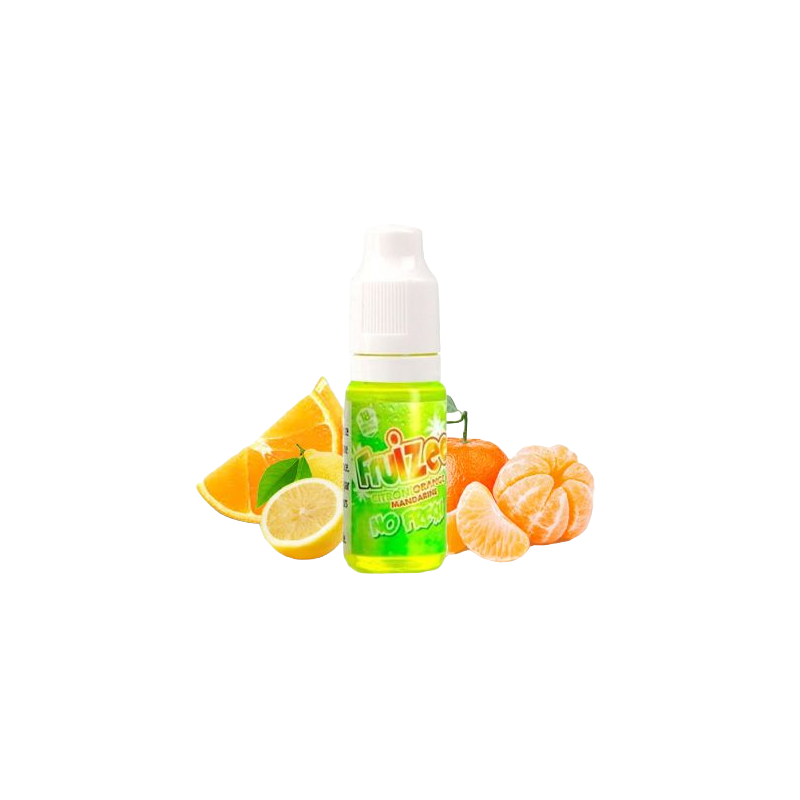 Citron Orange Mandarine 10 ml - Fruizee NO Fresh - ELiquid France