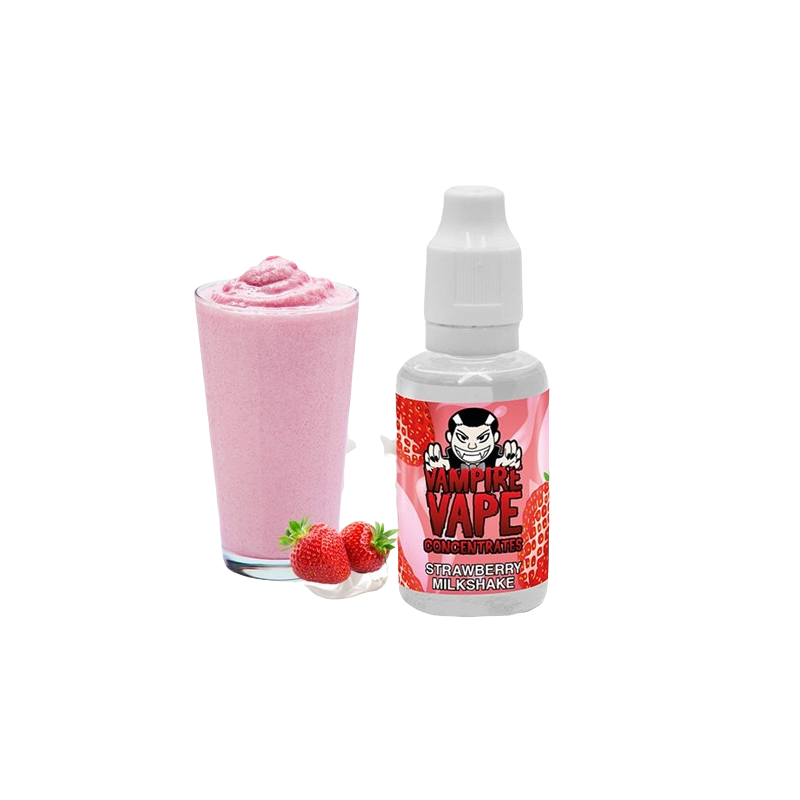 Concentré Strawberry Milkshake 30ml - Vampire Vape