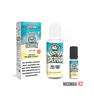 Kit DIY Easy2Mix 100ml 20/80 - SuperVape