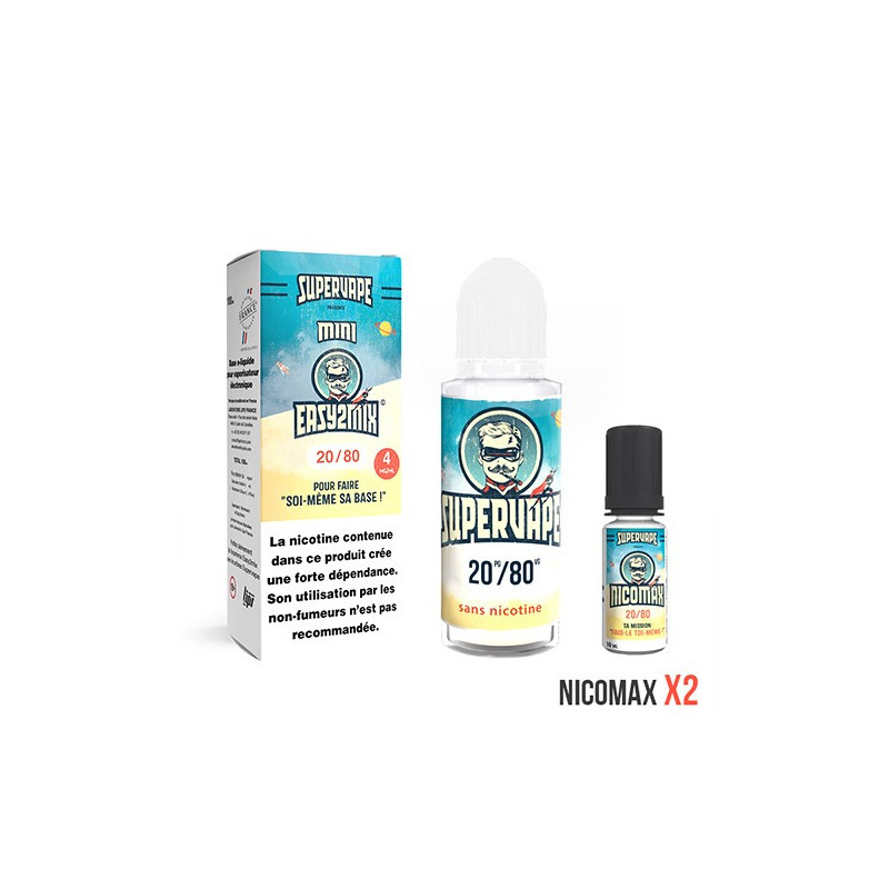 Kit DIY Easy2Mix 20/80 - 100 ml  - SuperVape