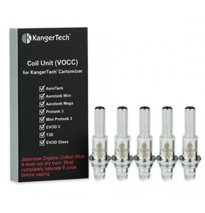 Résistance Kanger Serie 3 V2  (VOCC et VOCC-T) - Kangertech