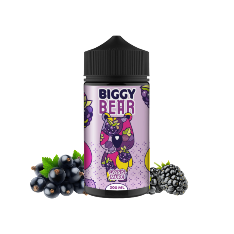 Cassis Mûre 200ml - Biggy Bear - Secret's Lab