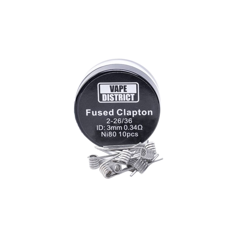Fused Clapton Ni80 0.34 ohm - Vape District
