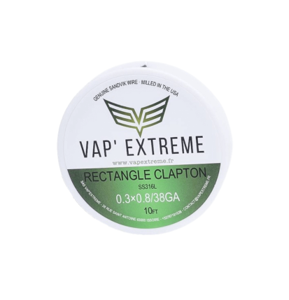 Rectangle Clapton SS316L - Vap'Extreme