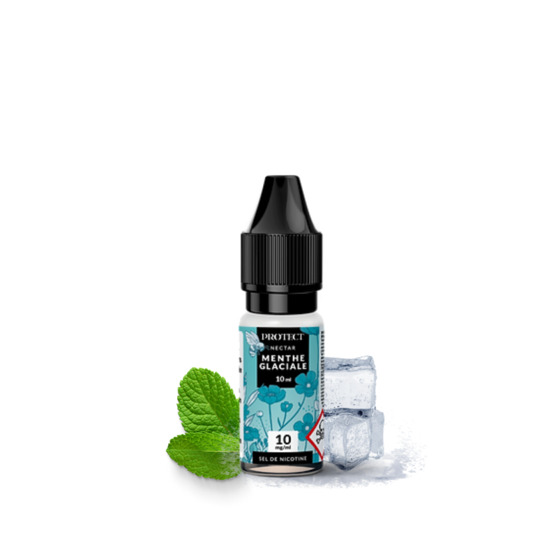 Menthe Glaciale 10ml - Sel de nicotine - Protect